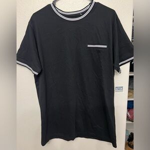 William Rast Dark Blue Men’s Mock Pocket Short Sleeve Tee Shirt XL Brand New!